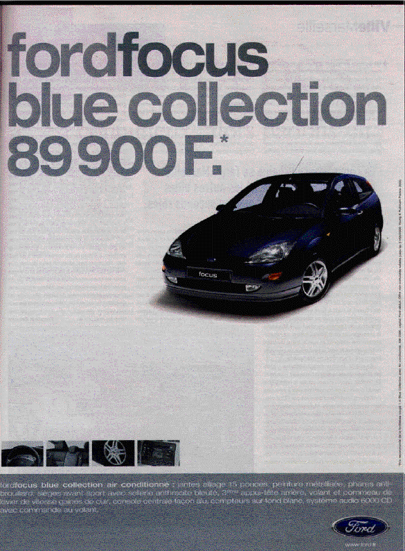 ford blue collection